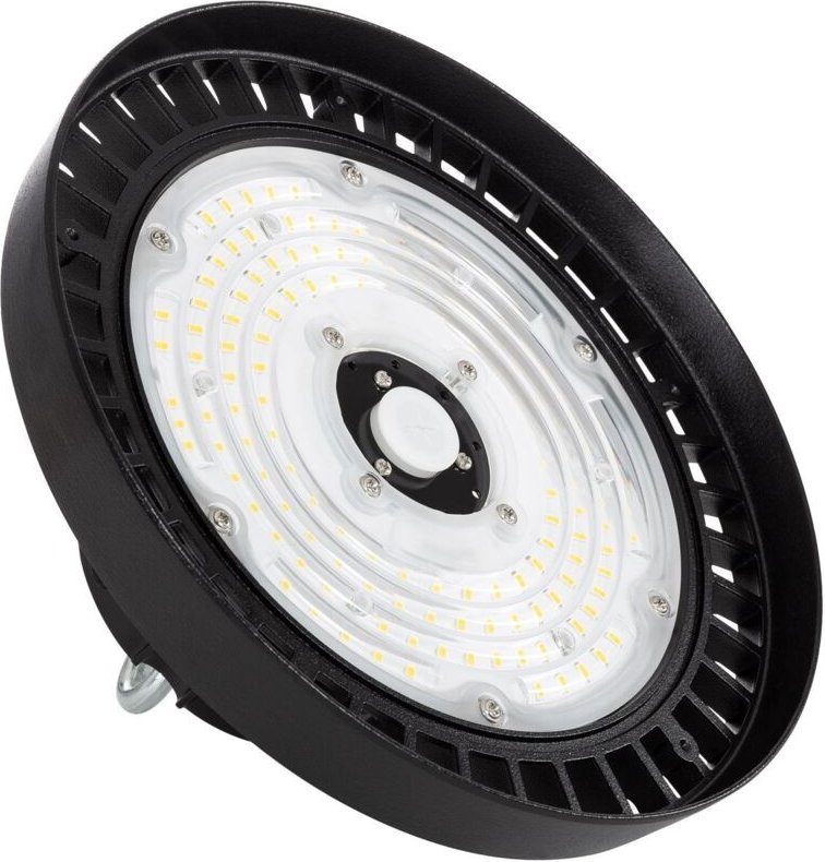 LED-Hallenstrahler High Bay Industrial UFO 100W 170lm/W LIFUD Dimmbar 0-10V HBD 6500K 60º Kaltweiß