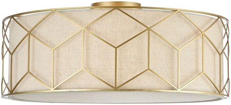 Thumbnail - Maytoni - Messina Halbbündige zylindrische Deckenlampe Gold, 5 Licht, E27