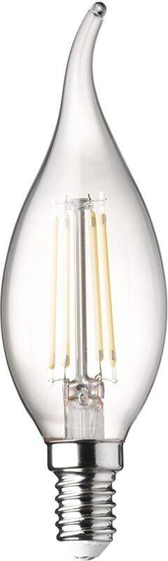 E14 Filament LED - 3 Watt, 320 Lumen, warmweiß, Ø 3,5cm- extern dimmbar