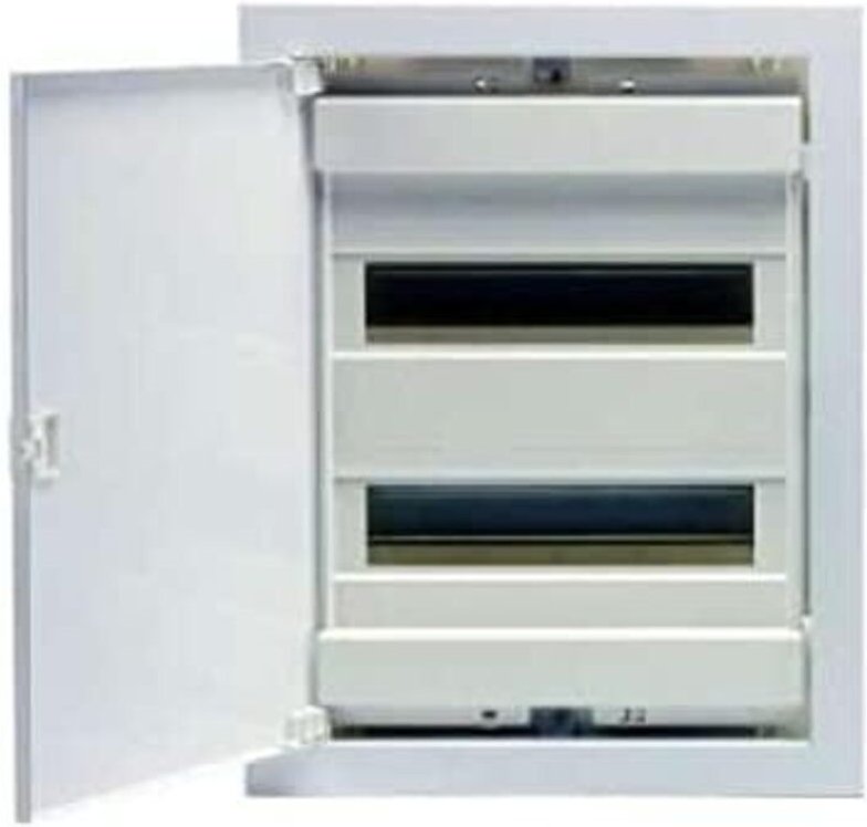 Eti-polam Verteiler-Schrank modular weiß 2x18 Module