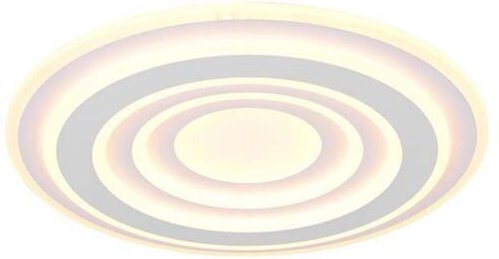 Thumbnail - LED Deckenleuchte Wohnzimmerlampe Schlafzimmerleuchte Metall weiß Dimmbar H 5,5 cm