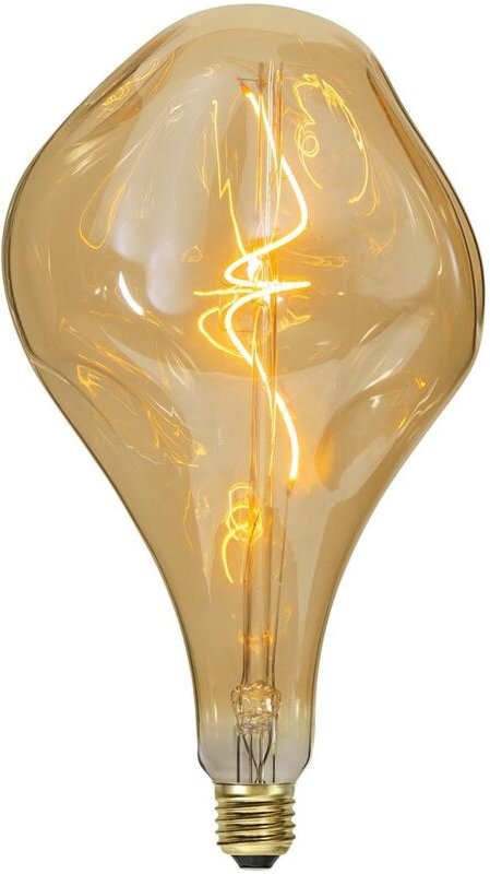 LED-Leuchtmittel ,Industrial Vintage', E27, 3,8W, 220lm, dimmbar, gold, warmweiß