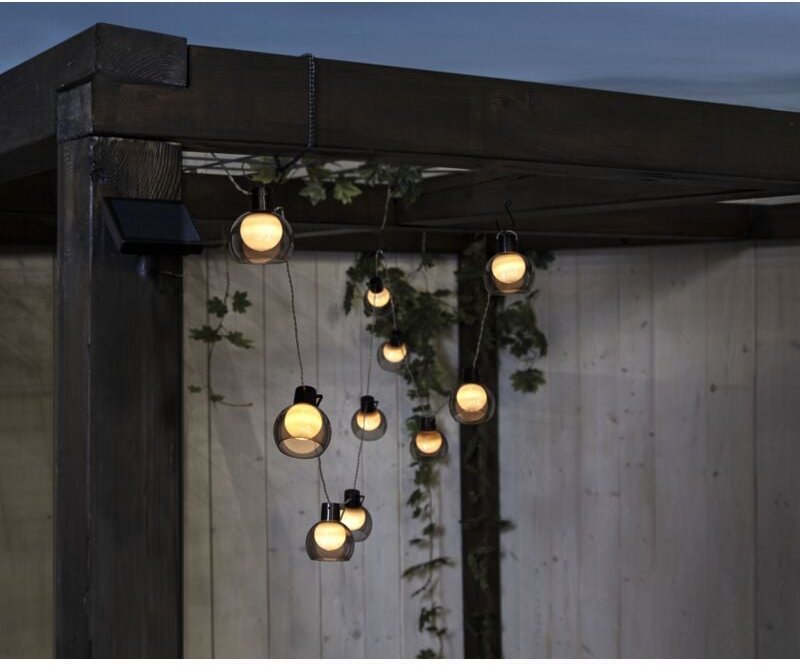 LED-Solarkette'Smoky'