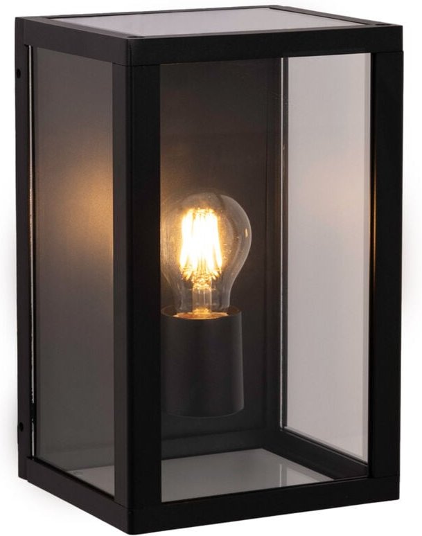 Außenwandleuchte "Glass House" aus Aluminium - IP44 - E27