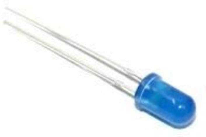 3 mm blaue Diffusions-LEDs (10 Stück)