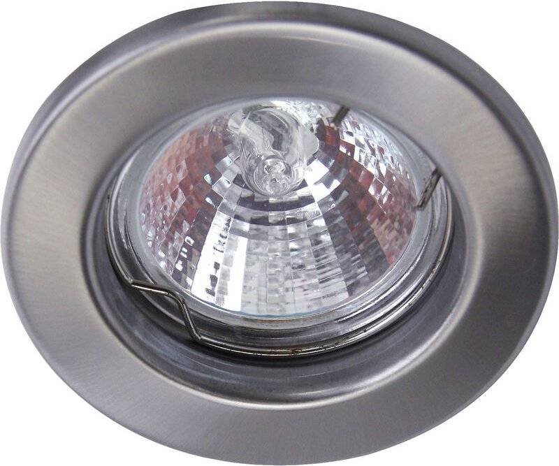 Heitronic 23550 DL5701 Einbauleuchte LED GU5.3 35 W Edelstahl (gebürstet)