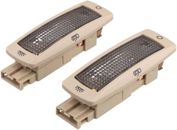 2PCS Hinten Lesen Karte Dome Licht Decke Lampe für