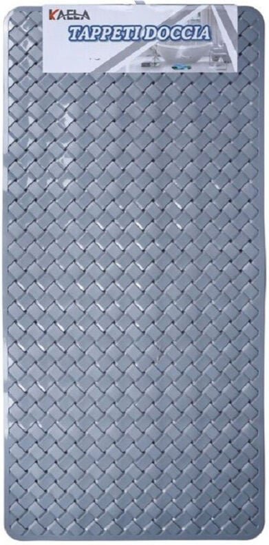 Trade Shop Traesio - Trade Shop - antiscivil tappeum intrecial griga für bagno doccia 38X77CM 87888 -