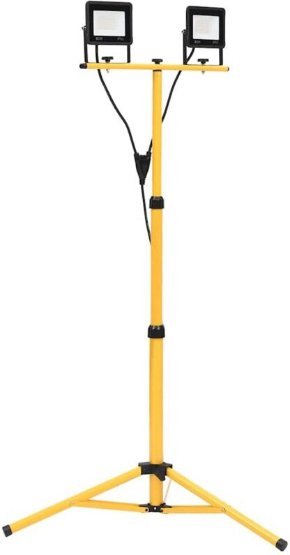 LED-Fluter mit Stativ 2x20 w Warmweiß Vidaxl