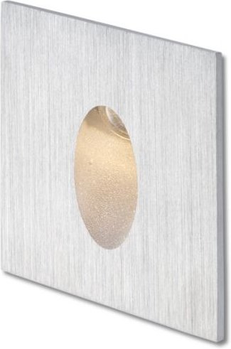 Einbaustrahler ELICA SQ aus gekämmtem Aluminium 230V LED 3W IP54 3000K