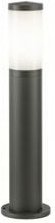 Webmarketpoint - Hochleistungs-Grafit-Aluminiumguss-Außenleuchte mit opalem Leuchtenschirm