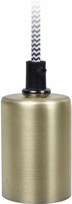 Home Styling - Pendelleuchte 8 cm, gold matt, industriell Collection