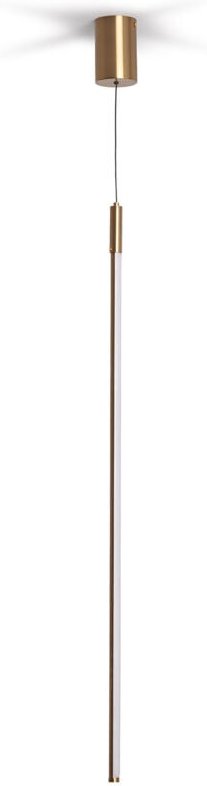 LED Pendelleuchte Lineal 9W höhenverstellbar Metall Adaya Gold