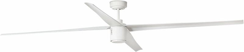 Energiespar Deckenventilator Attos IoT Weiß 213 cm mit LED