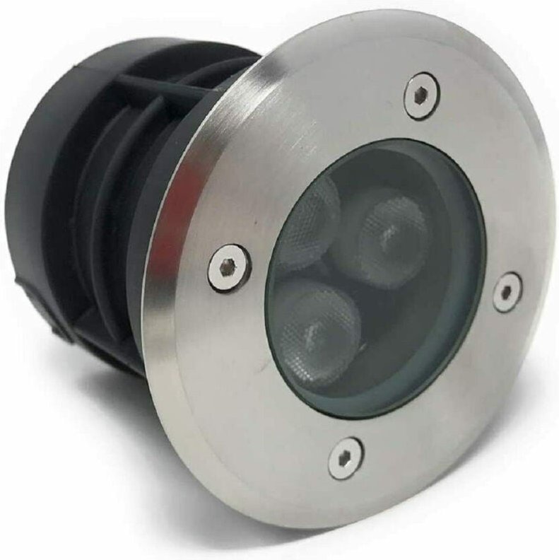 Trade Shop Traesio - Trade Shop - Wasservorstehende Spotlight eingebrauchtes led 3 w Light 6500K 3000K 4000K ES08-3 -