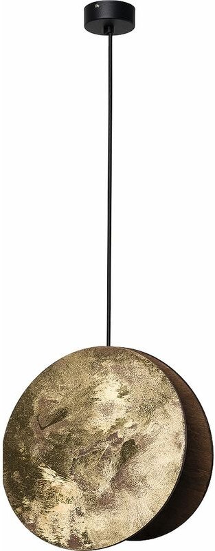 Hängeleuchte APDAILA Gold Ø25cm Wohnzimmer Leuchte