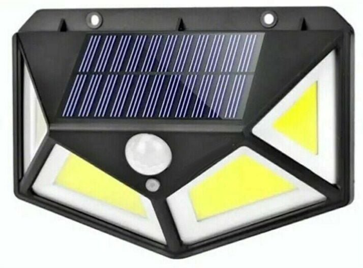 Außenstrahlermitcob-Led-Licht,solarpanel,bewegungsmelderte-B0518