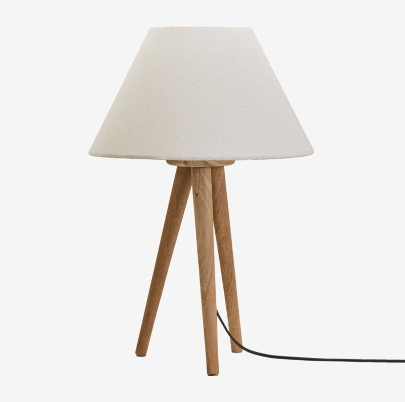 SKLUM Mango-Holztischlampe Simona Mango-Holz