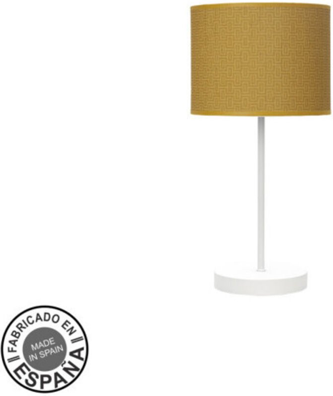 Tischleuchte de Moda 1xe14 Weiß/Gelb - Fabrilamp