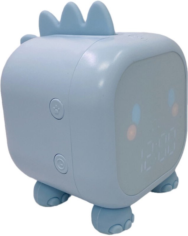 Niedlicher Kinderwecker, multifunktional, verstellbares Nachtlicht, Countdown, Schlummerfunktion, wiederaufladbar, geräu...