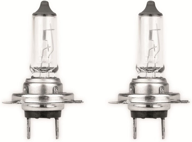 EUFAB Halogen-Autolampe H7, 12V, 55W, PX26D, 2 Stück