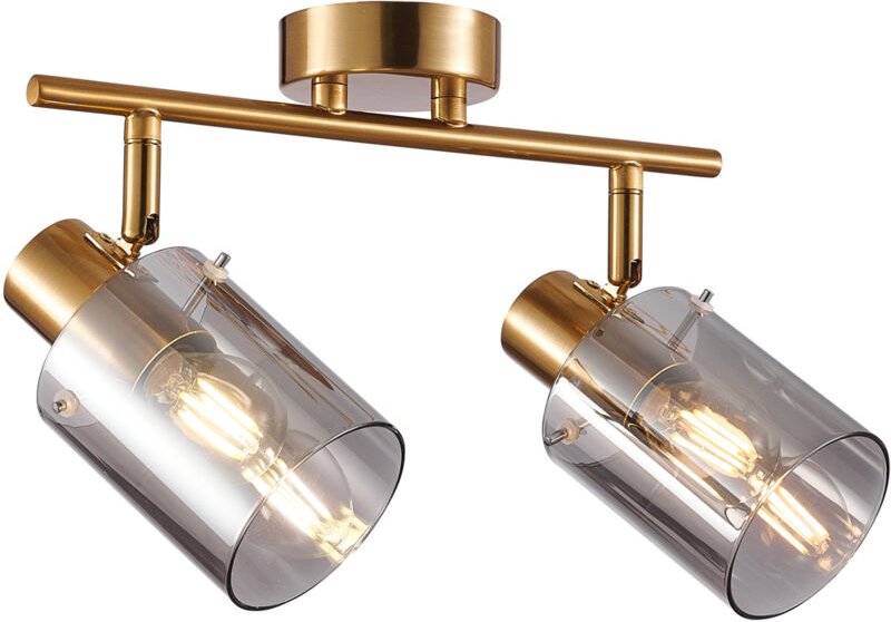 Deckenleuchte SARDO 2 E14 Messing ITALUX SPL-5581-2-BRO-SG