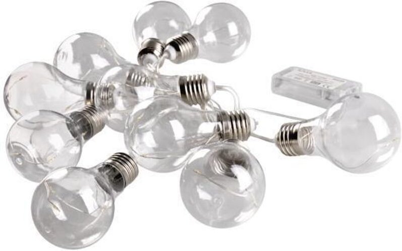 Smolder Goldlux 312105 batteriebetriebene LED-Gartengirlande