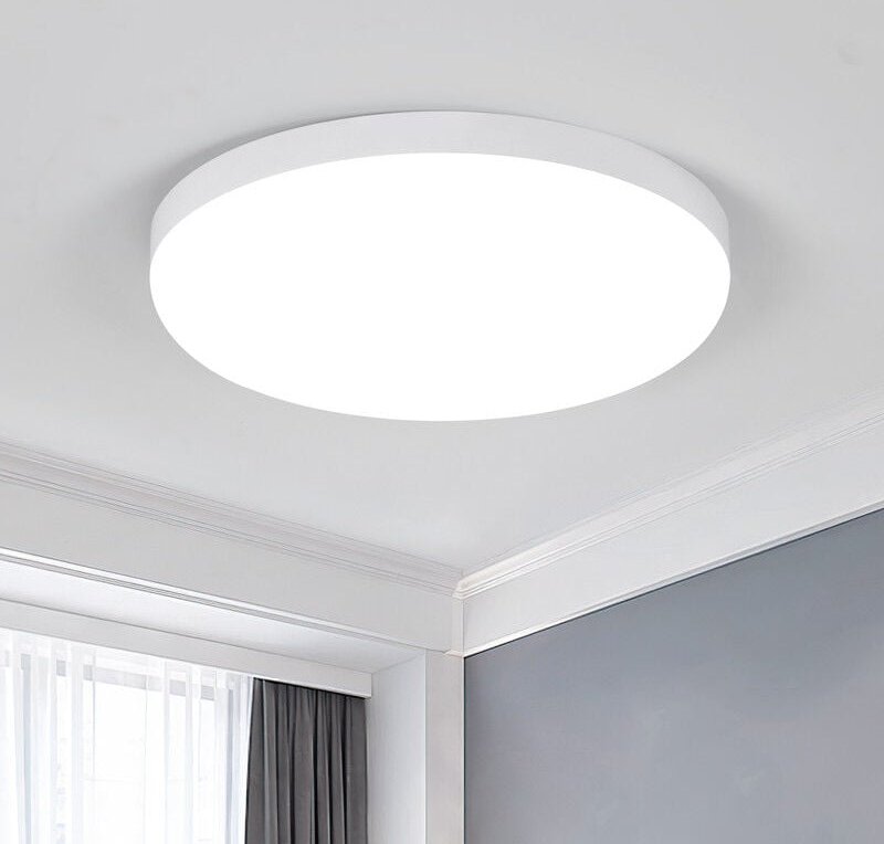 Comely - Runde LED-Deckenleuchte, Badezimmer-Deckenleuchte, 32 w, 2958 lm, IP54 wasserdicht, 6500 k Kaltweiß, moderne De...