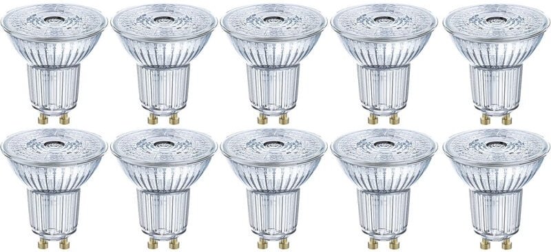 Osram - 4058075036680 led eek f (a - g) GU10 Reflektor 4.3 w = 50 w Warmweiß (ø x l) 50 mm x 54 mm 10