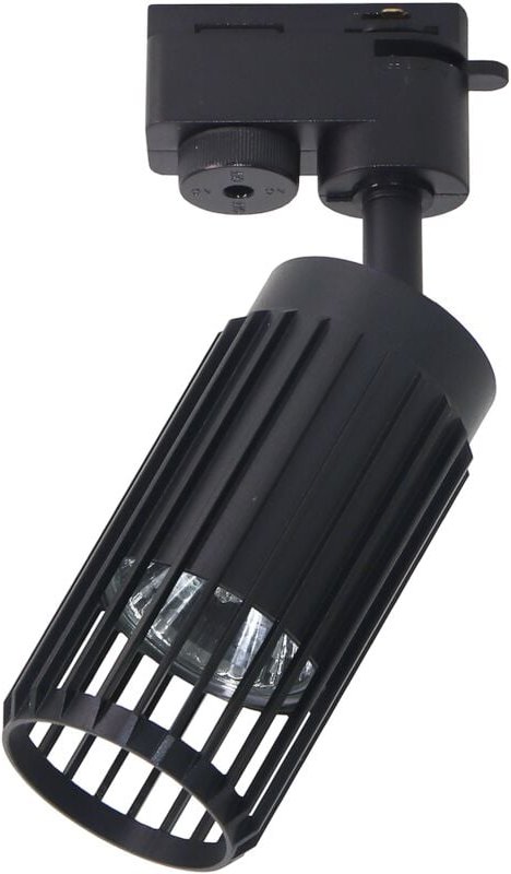 VERTIKALE SCHWARZE SCHIENE 1xGU10