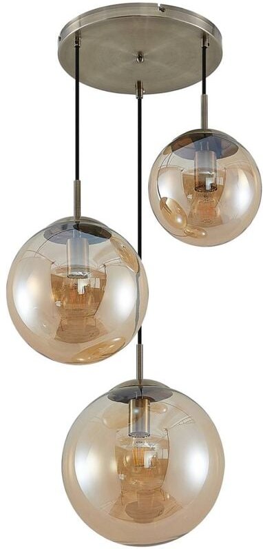 Pendelleuchte 'Teeja' aus Glas für Wohnzimmer & Esszimmer von Lindby