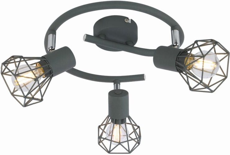 Candellux VERVE 98-60990 Deckenleuchte grau