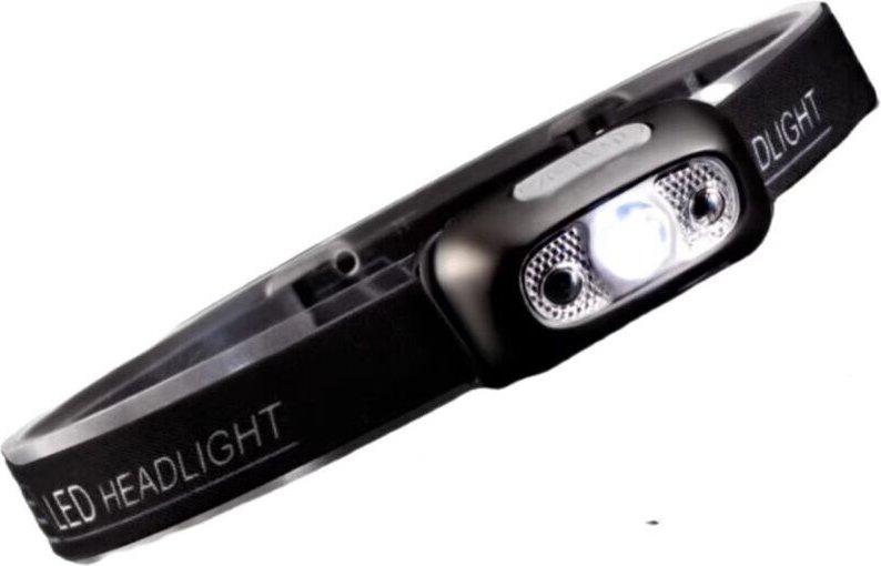 Wiederaufladbare Stirnlampe, extrem leistungsstarke LED-Stirnlampe – 2 Farben, stufenlose Dimmung, 12 Modi, Bewegungssen...