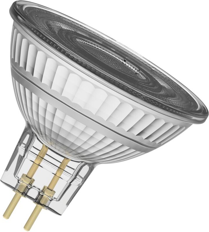 Osram - Superstar dimmbare LED-Lampe mit besonders hoher Farbwiedergabe (CRI90) für GU5.3-Sockel, klares Glas ,Kaltweiß ...