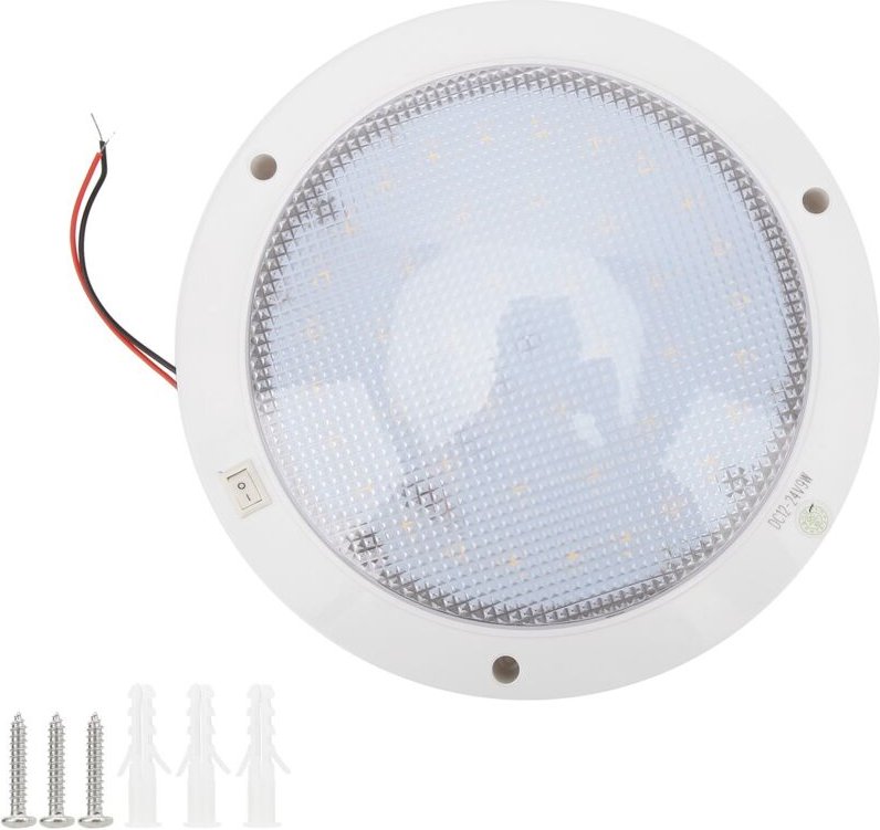 AKLOSIPY LED-Lichtpaneel für Wohnmobil-Küchendachnetz, R Rgy 12V System mit Schalter, Deckenleuchte für Marinebeleuchtun...