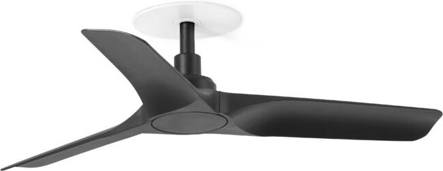 HEY RECESSED LED S Ventilator schwarz