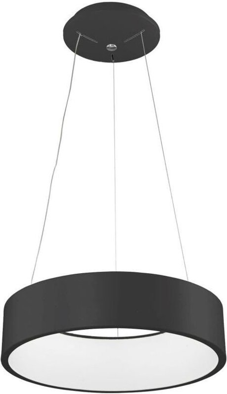 Chiara - Moderner LED-Anhänger schwarz, warmweiß 3000K 1760lm - Italux