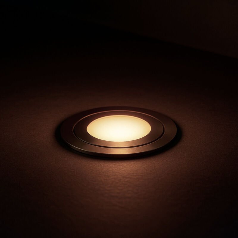 Einbaubarer LED-Bodenmarker 0,5W - 12V dc - IP67 - Ø60mm