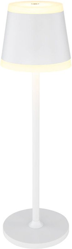 Thumbnail - Tischlampe - Ridley - weiß - metall - ø 11cm - led - - Globo