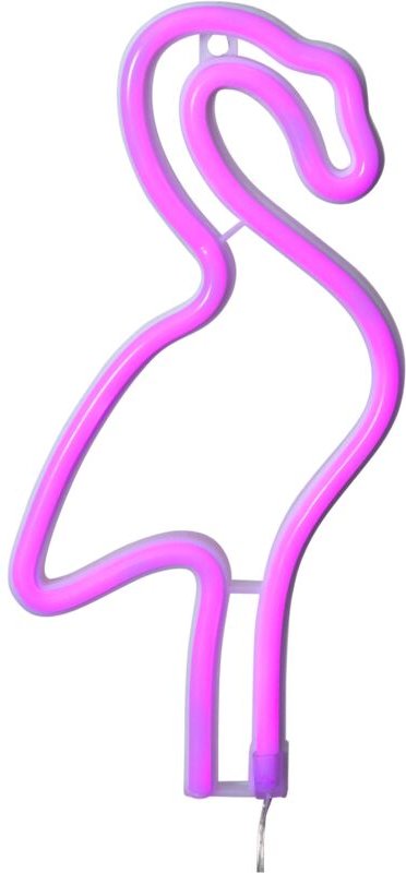 Star Trading Batterie Deko-Silhouette led Flamingo Neonlight