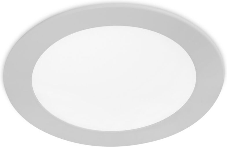 Forlight - Easy circular downlight redondo con luz led blanco neutro 4000k en color gris Ø225