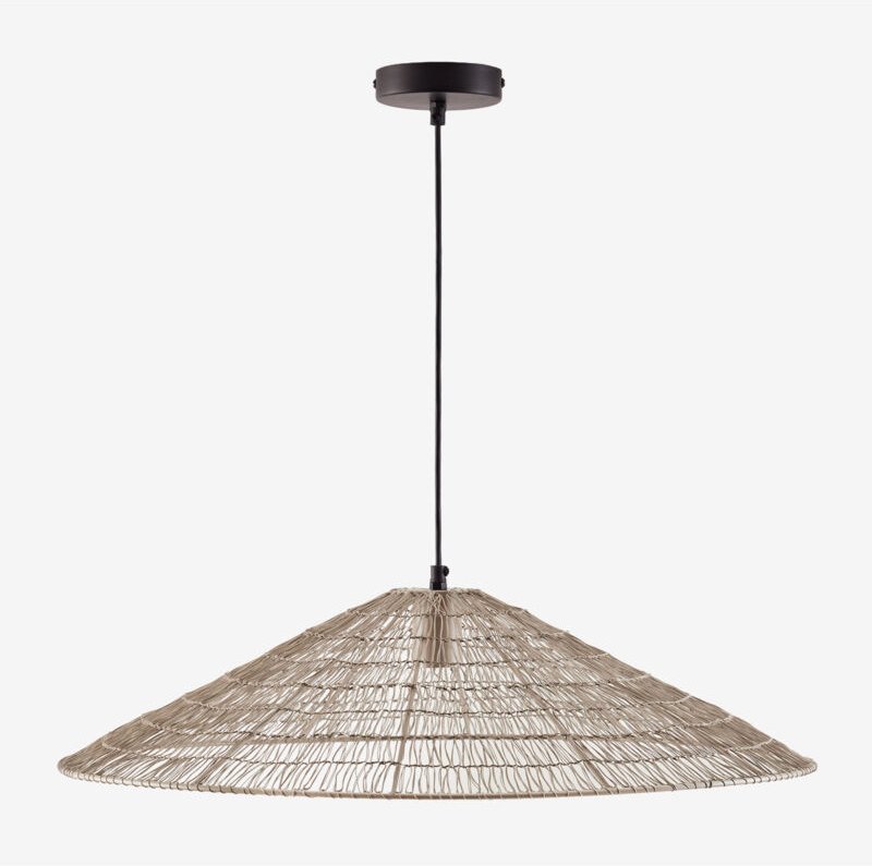 SKLUM Hängende Deckenlampe Ø65 cm aus Eisen Benilde Creme-Beige