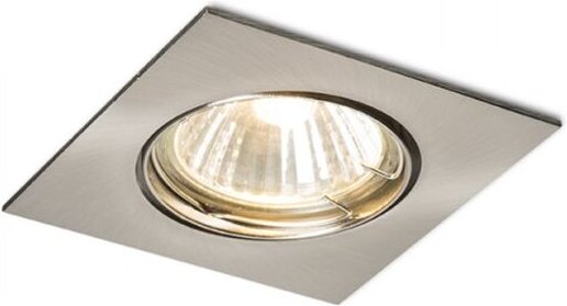 Einbauleuchte topic sq neigbar Nickel matt 230V GU10 50W