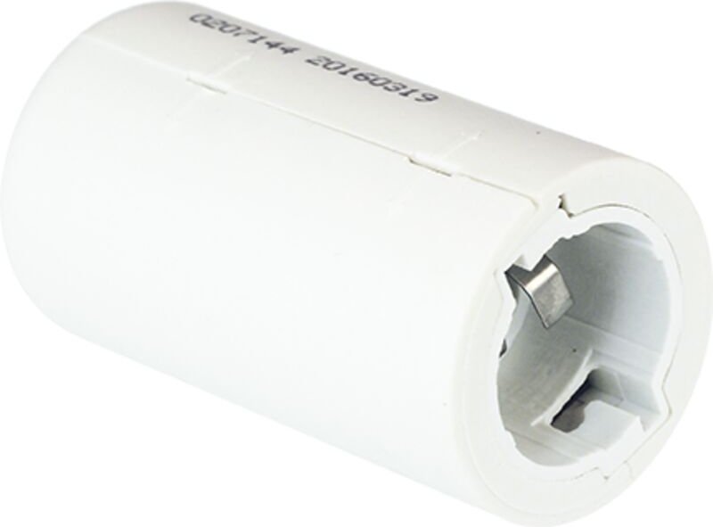 Bauaufsatz B22 Weiß