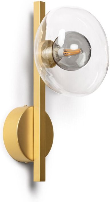 Wandleuchte Aluminium Hassi Grau