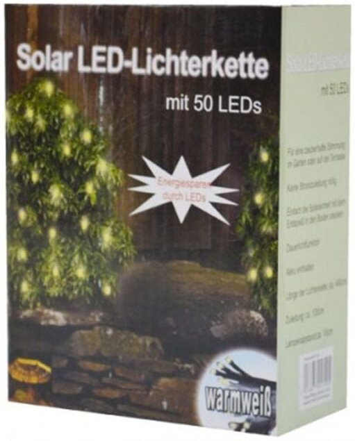 Buri - Solar LED-Lichterkette 50 LEDs