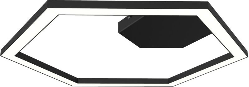 Lumicom - esagono plafoniera Ø60 monocolore opaco