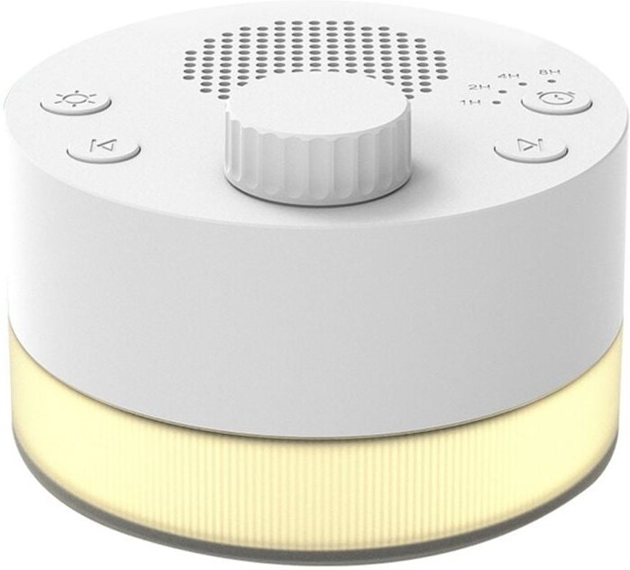 Tragbare Soundmaschine und Nachtlicht, weißes Rauschen