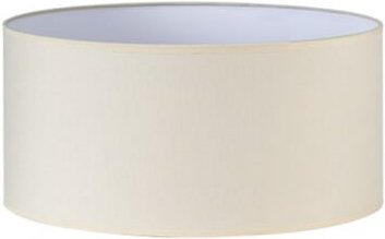 Fabrilamp - Zylindrischer Lampenschirm Dori E27 beige 40Dx40dx21h Cm Popelin Stoff - fab 176134015