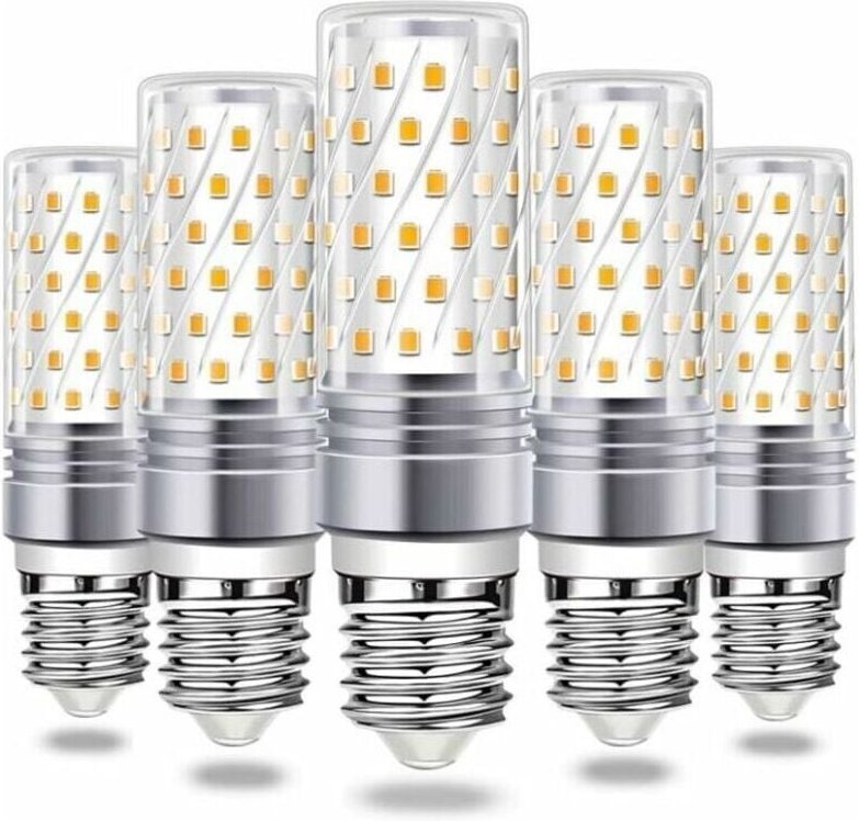 E27 LED-Lampe, 16 W, Maiskolbenform, warmweiß (6000 K), 900 lm, hell, 230 V Wechselstrom, E27 Pendelleuchte, 360° Abstra...